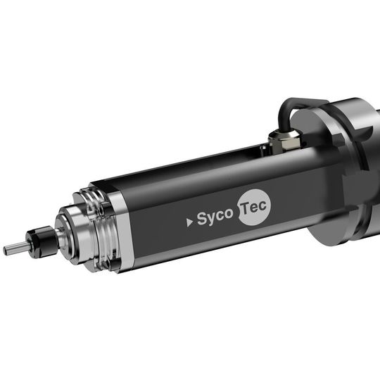 Die Hochfrequenz-Motorspindel 4015 DC mit der HSK-63-Werkzeugaufnahme soll nun noch schnellere Werkzeugwechsel ermöglichen. Die Hochfrequenz-Motorspindel 4015 DC mit der HSK-63-Werkzeugaufnahme soll nun noch schnellere Werkzeugwechsel ermöglichen.