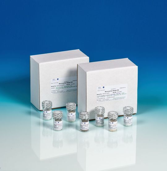 Microcarrier für die Produktion von Impfstoffen, Zelltherapeutika und Biologika. Microcarrier für die Produktion von Impfstoffen, Zelltherapeutika und Biologika.