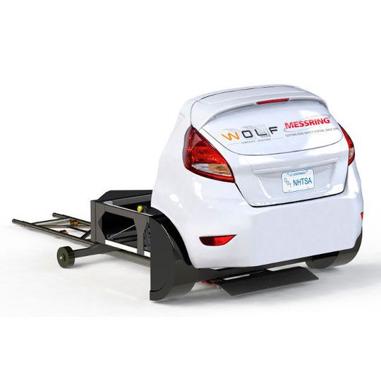 Messring hat ein Schienensystem für den NCAP-Test des Notbremsassistenten entwickelt, das sowohl den US- als auch Euro-Test nutzen kann. Messring hat ein Schienensystem für den NCAP-Test des Notbremsassistenten entwickelt, das sowohl den US- als auch Euro-Test nutzen kann.