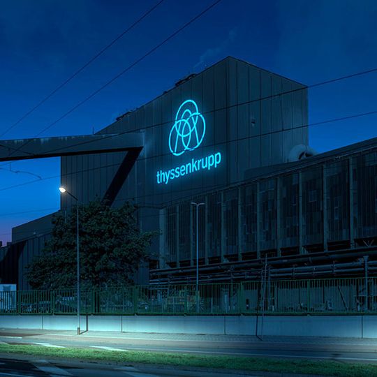 Thyssenkrupp wird künftig mit einer neuen und weltweit einheitlichen Dachmarke auftreten. Thyssenkrupp wird künftig mit einer neuen und weltweit einheitlichen Dachmarke auftreten.