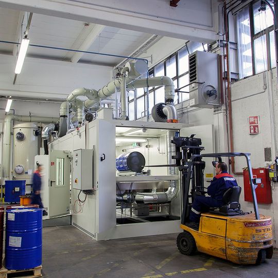 Der BMC von Denios soll auch im Herzen der Produktion einen effektiven Brandschutz bieten. Der BMC von Denios soll auch im Herzen der Produktion einen effektiven Brandschutz bieten.