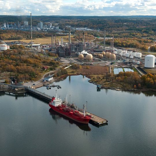 Borealis cracker plant in Stenungsund, Sweden Borealis cracker plant in Stenungsund, Sweden