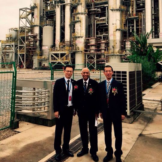 The world-scale Isononanol (INA) plant project for BASF and China Petroleum & Chemical Corporation (Sinopec) is done. The world-scale Isononanol (INA) plant project for BASF and China Petroleum & Chemical Corporation (Sinopec) is done.