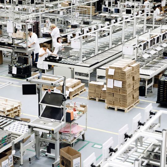 Fujitsu fertigt PC-Systeme unter anderem in Augsburg. Fujitsu fertigt PC-Systeme unter anderem in Augsburg.