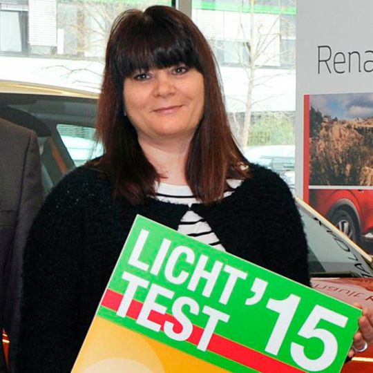 Erfolgreich beim Licht-Test-Gewinnspiel: Manuela Diekmann.