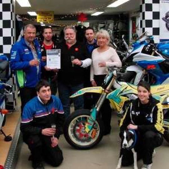 Motorrad Stein 1 Platz Bei Suzuki Serviceaktion