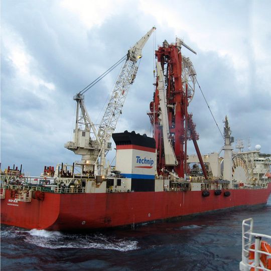 The Deep Blue, one of the world's largest deepwater pipelay and subsea construction vessels, will be send to the Odd Job field in the Gulf of Mexico. The Deep Blue, one of the world's largest deepwater pipelay and subsea construction vessels, will be send to the Odd Job field in the Gulf of Mexico.