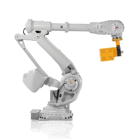 Der neue Schwerlastroboter IRB 8700 von ABB realisiert eine große Reichweite, hohe Handhabungskapazität, nachhaltige Performance bei gleichzeitig guter Wirtschaftlichkeit für den Anwender. Der neue Schwerlastroboter IRB 8700 von ABB realisiert eine große Reichweite, hohe Handhabungskapazität, nachhaltige Performance bei gleichzeitig guter Wirtschaftlichkeit für den Anwender.