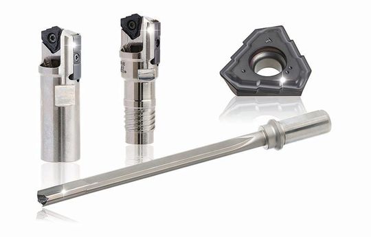 The latest releases – indexable gundrill, trigonal insert, deep-drilling heads. The latest releases – indexable gundrill, trigonal insert, deep-drilling heads.
