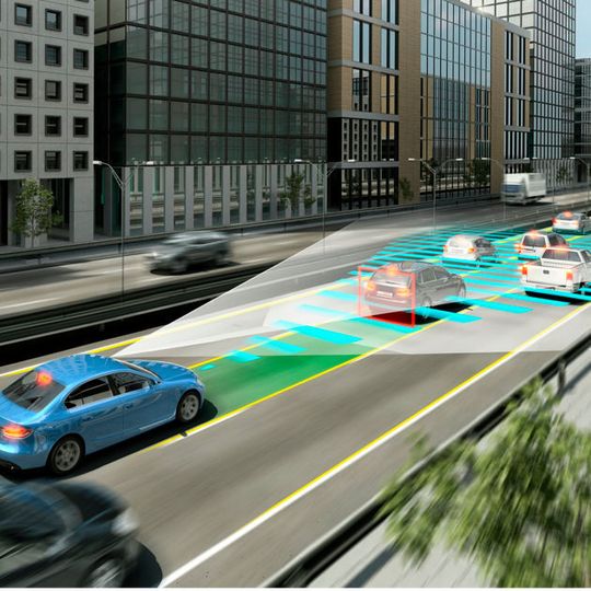 Die Sensortechnik für das Autonome Fahren ist schon sehr ausgereift. Trotzdem ist der Fahrer immer noch allein in der Haftung. Die Sensortechnik für das Autonome Fahren ist schon sehr ausgereift. Trotzdem ist der Fahrer immer noch allein in der Haftung.