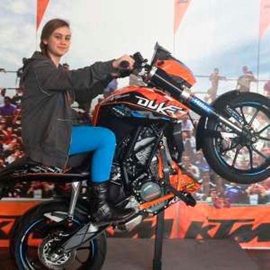 Die Messe Motorradwelt Bodensee kennt momentan nur eine Richtung: nach oben. Das meinen zumindest viele Aussteller. Die Messe Motorradwelt Bodensee kennt momentan nur eine Richtung: nach oben. Das meinen zumindest viele Aussteller.