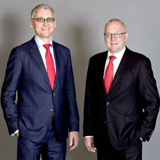Jürgen Walter (l.) und Dr. Hermann Rodler verstärken das Kathrein-Team. Jürgen Walter (l.) und Dr. Hermann Rodler verstärken das Kathrein-Team.