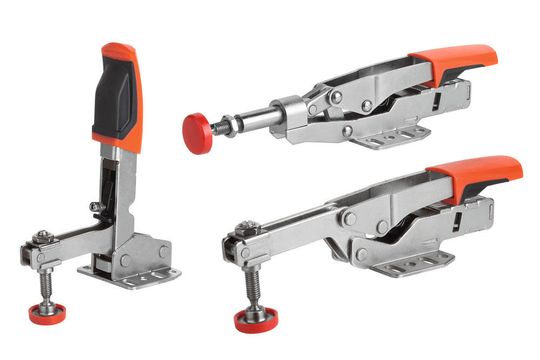 Das Lochmuster der Schnellspanner-Grundplatte passt für Millimeter- und Inch-Abmessungen gleichermaßen. Das Lochmuster der Schnellspanner-Grundplatte passt für Millimeter- und Inch-Abmessungen gleichermaßen.