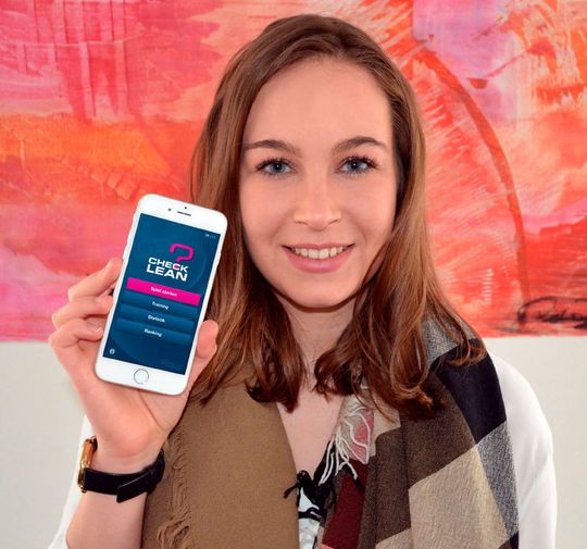 Das Ratespiel „Checklean“ macht Smartphones und Tablets zu Wissenstrainern rund um die Methoden des Lean Management und der schlanken Produktion. Das Ratespiel „Checklean“ macht Smartphones und Tablets zu Wissenstrainern rund um die Methoden des Lean Management und der schlanken Produktion.