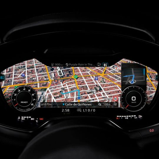 Künftig sollen sich Audifahrer Skins für ihr digitales Cockpit herunterladen können. Künftig sollen sich Audifahrer Skins für ihr digitales Cockpit herunterladen können.