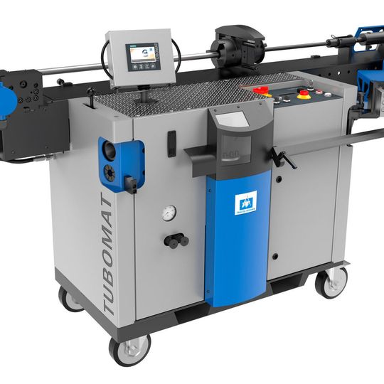 Der Tubomat ist ein zentraler Bestandteil von „Pipe Bending Systems“ von Tracto-Technik. Der Tubomat ist ein zentraler Bestandteil von „Pipe Bending Systems“ von Tracto-Technik.