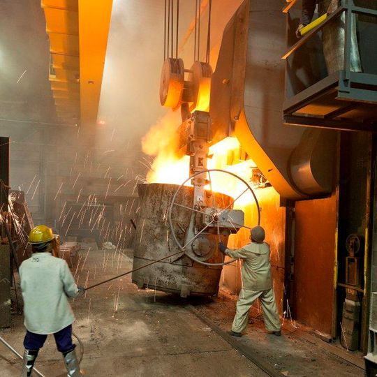Gussteilherstellung bei Allard-Europe. Gussteilherstellung bei Allard-Europe.