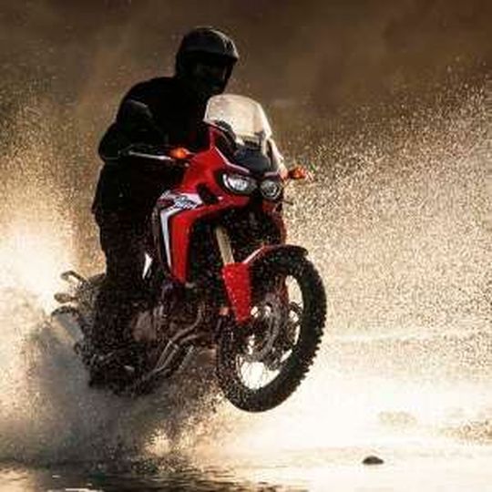Hondas Africa Twin springt zunächst einmal auf den zweiten Platz der Zulassungsstatistik. Hondas Africa Twin springt zunächst einmal auf den zweiten Platz der Zulassungsstatistik.