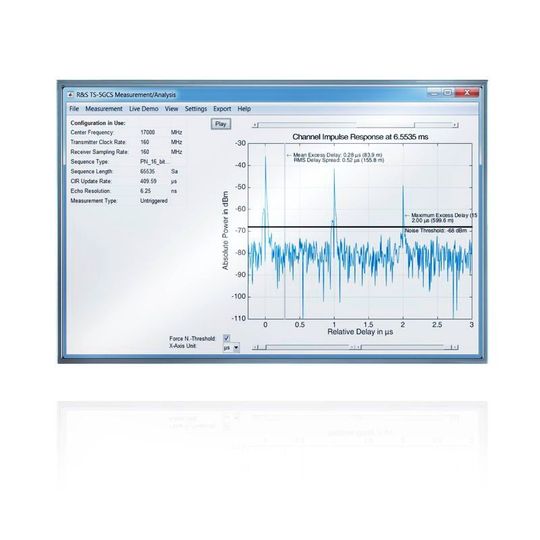 Die erste kommerzielle Testlösung für 5G Channel Sounding von Rohde & Schwarz generiert und analysiert breitbandige Anwendungen im Millimeterwellenbereich. Die erste kommerzielle Testlösung für 5G Channel Sounding von Rohde & Schwarz generiert und analysiert breitbandige Anwendungen im Millimeterwellenbereich.
