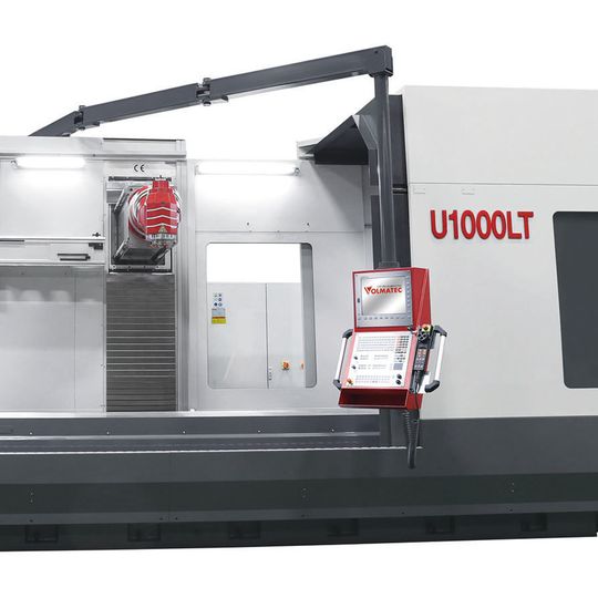 Die U1000LT gehört zur neuen Maschinenbaureihe und ist die erste lineargeführte Maschine im Portfolio von Volmatec CNC-Werkzeugmaschinen. Die U1000LT gehört zur neuen Maschinenbaureihe und ist die erste lineargeführte Maschine im Portfolio von Volmatec CNC-Werkzeugmaschinen.