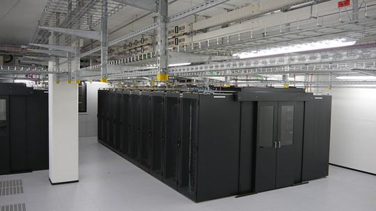 Im Rechenzentrum Alsterdorf von Dataport.