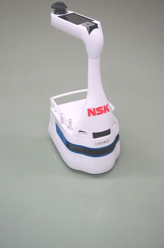 Der Lightbot kann sehbehinderte Patienten in Krankenhäusern führen. Der Lightbot kann sehbehinderte Patienten in Krankenhäusern führen.