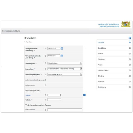 Der cit-Formular-Server wird u. a. im Bayerischen Landesamt für Digitalisierung, Breitband und Vermessung eingesetzt Der cit-Formular-Server wird u. a. im Bayerischen Landesamt für Digitalisierung, Breitband und Vermessung eingesetzt