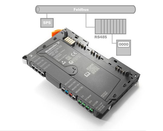 Das universelle u-remote Kommunikationsmodul vereint drei verschiedene Schnittstellentypen, wahlweise die RS232-, RS485- oder RS422-Schnittstelle. Das universelle u-remote Kommunikationsmodul vereint drei verschiedene Schnittstellentypen, wahlweise die RS232-, RS485- oder RS422-Schnittstelle.