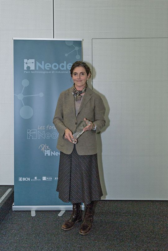 Silvia Angeloni remporte le Prix spécial du Jury d’une valeur de 10'000 CHF pour son projet Simplinext. Silvia Angeloni remporte le Prix spécial du Jury d’une valeur de 10'000 CHF pour son projet Simplinext.