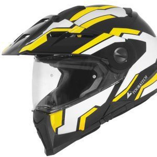 Der Aventuro Mod von Touratech soll das Beste eines Adventure-Helms, mit dem Komfort eines Klapphelms verbinden. Der Aventuro Mod von Touratech soll das Beste eines Adventure-Helms, mit dem Komfort eines Klapphelms verbinden.
