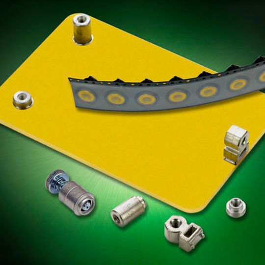 PEM Reel Fast SMT-Befestiger von Penn Engineering eignen sich als zuverlässige Befestigungslösungen für unterschiedlichste Einsätze auf gedruckten Leiterplatten.