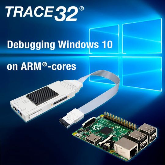 Der In-Circuit-Debugger Trace32 von Lauterbach unterstützt nun das Debugging unter Windows 10 auf ARM-Architekturen. Der In-Circuit-Debugger Trace32 von Lauterbach unterstützt nun das Debugging unter Windows 10 auf ARM-Architekturen.