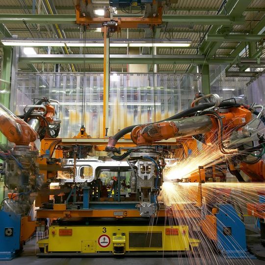 Die Roboterdichte in den Industrieländern nimmte Jahr für Jahr zu. Deutschland liegt dabei auf Rang 3. Die Roboterdichte in den Industrieländern nimmte Jahr für Jahr zu. Deutschland liegt dabei auf Rang 3.