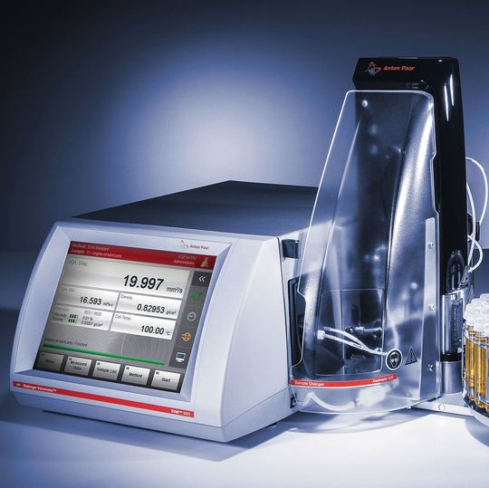 Abb.1: Das Stabinger-Viskosimeter SVM 3001 ... Abb.1: Das Stabinger-Viskosimeter SVM 3001 ...