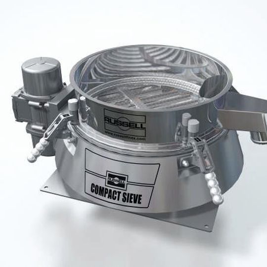 Ein vielseitiges, leistungsfähiges Vibrationssieb für Flüssigkeiten und Pulver: das Russell Compact Sieve Ein vielseitiges, leistungsfähiges Vibrationssieb für Flüssigkeiten und Pulver: das Russell Compact Sieve