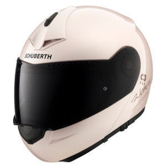 C3 Pro Women in Pearl-Pink. Mit diesen zarten Farben zeigt sich Schuberth in der Saison 2016 von seiner weiblichen Seite. C3 Pro Women in Pearl-Pink. Mit diesen zarten Farben zeigt sich Schuberth in der Saison 2016 von seiner weiblichen Seite.