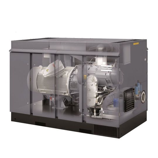 Die ölfrei verdichtenden ZE-Kompressoren von Atlas Copco sind nun auch mit Luftkühlung erhältlich. Sie eignen sich für Anwendungen mit Betriebsüberdrücken bis circa 4 bar, etwa um Schüttgut zu transportieren. Besonders effizient arbeiten die Varianten mit Drehzahlregelung ("VSD"). Die ölfrei verdichtenden ZE-Kompressoren von Atlas Copco sind nun auch mit Luftkühlung erhältlich. Sie eignen sich für Anwendungen mit Betriebsüberdrücken bis circa 4 bar, etwa um Schüttgut zu transportieren. Besonders effizient arbeiten die Varianten mit Drehzahlregelung ("VSD").