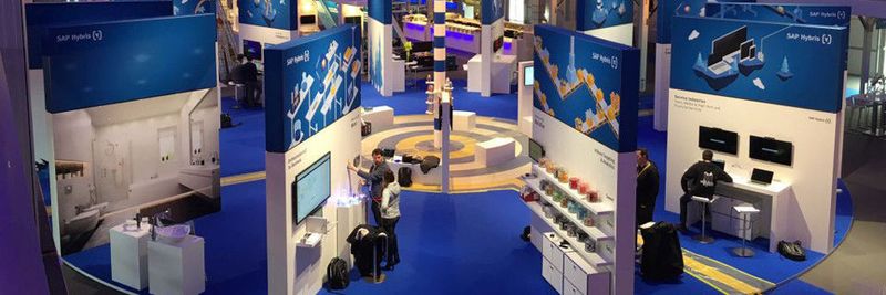 Auf dem Münchner SAP Hybris Summit 2016 wurden die fortschrittlichen Fähigkeiten von Hybris hinsichtlich Kundenansprache und Analyse anhand eines Süßwarenladens demonstriert.