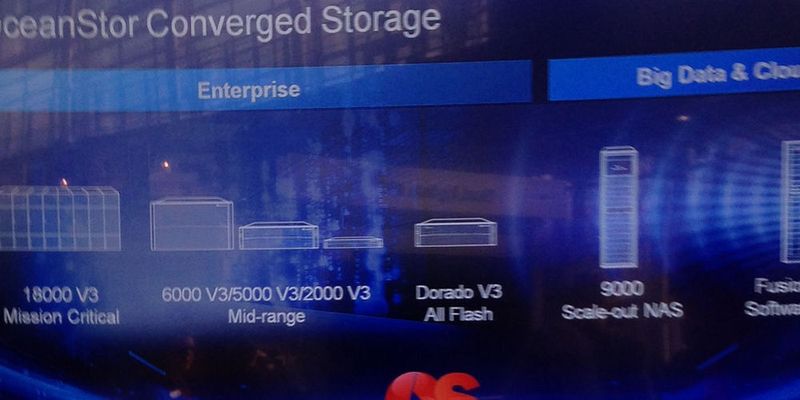 Bis zu 60 Petabyte an Storage kann das Huawei-Storage-Systeme Oceanstor 9000 zur Verfügung stellen.