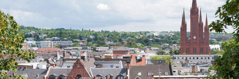 Blick auf Wiesbaden
