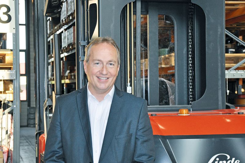 Urs Ritter, Managing Director Linde Material Handling Schweiz AG.