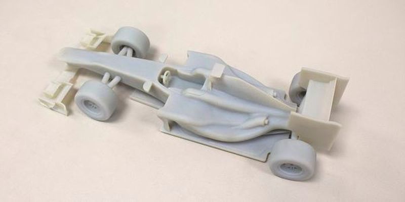 Central Scanning hat einen echten Formel-1-Boliden gescannt. Das Ziel: ein 3D-gedrucktes, mit Delcam Power Shape entwickeltes maßstabsgetreues Modell.