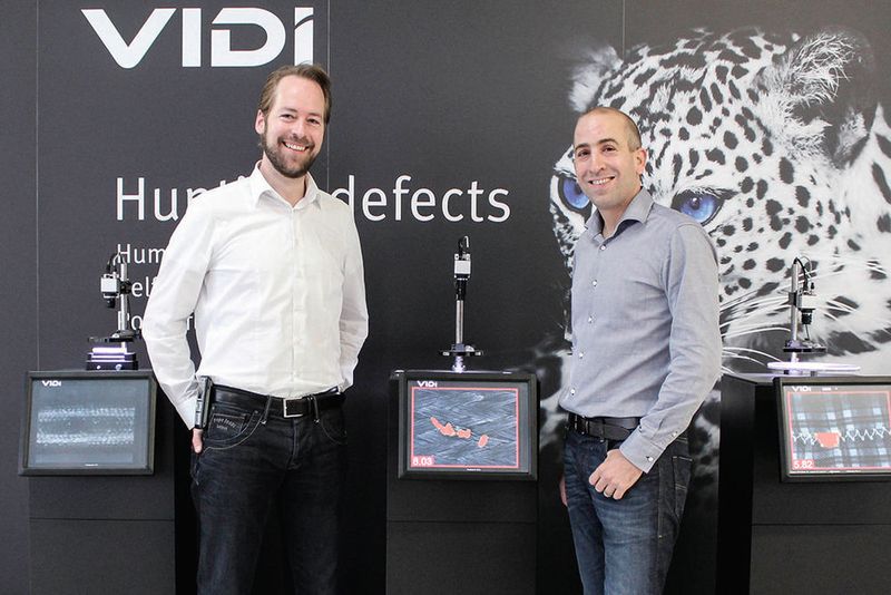 «Mit Vidi-Software lernen Computer auf dieselbe Weise, wie Kinder es tun.» Nicolas Corsi (l.), CEO, und Dr. Reto Wyss, CTO der Vidi Systems SA.