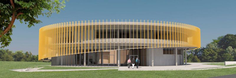 So soll das architektonisch moderne Kommunikationszentrum von Mayr einmal aussehen. Das Unternehmen will das Gebäude zum Zentrum für Kommunikation, Kundenbetreuung, Aus- und Weiterbildung machen