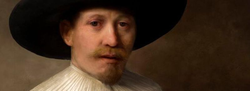 Dieses anscheinend echte Porträt von Rembrandt (1606 - 1669) ist in keinem Verzeichnis der Werke des Meisters enthalten. Kein Wunder – es entstand im 3-D-Drucker. Mit der Hilfe von Big Data wurde der Malstil des Meisters analysiert und ein neues Bild nach seiner Art komponiert.