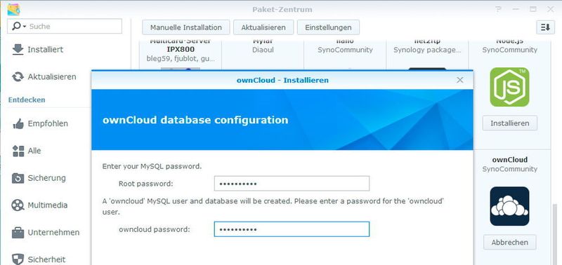 Mit OwnCloud lässt sich auf Synology NAS eine Private Cloud erstellen.
