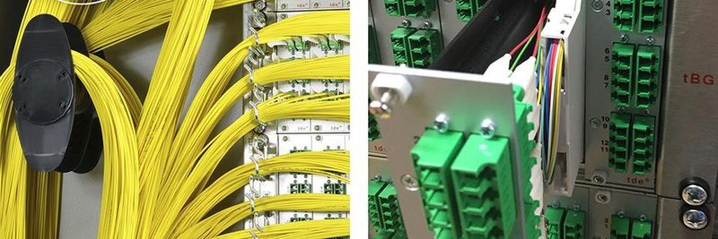 Der zentrale, modular aufgebaute Glasfaserverteiler TDF lässt sich laut Hersteller TDE insbesondere im Central Office bei Carriern einsetzen.