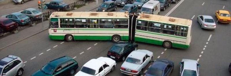 Verkehrschaos in Moskau: Sensoren können Schwachstelllen zeigen, haben aber selbst Schwächen.