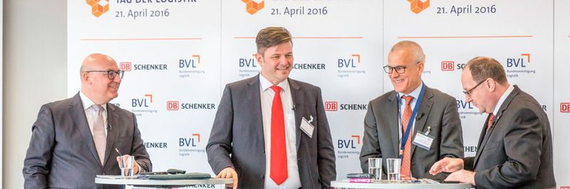 Die Protagonisten des Presse-Talks in Leipzig (v.l.): Prof. Dr.-Ing. Raimund Klinkner, Marco Biester, Kurt Leidinger und Prof. Dr.-Ing. Thomas Wimmer.