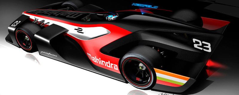 Die aktuellen Boliden sehen herkömmlichen Formel-Autos sehr ähnlich, doch das möchte das indische Formel-E-Team Mahindra ändern und sie deutlich futuristischer gestalten.